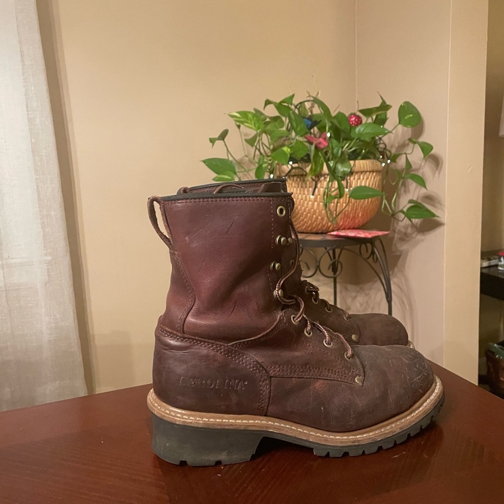 Carolina steel toe boots men!